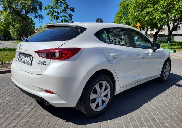 Mazda 3 cena 53900 przebieg: 43262, rok produkcji 2018 z Warszawa małe 562